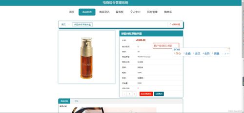 基于Java SSM的電商后臺(tái)管理系統(tǒng)(TGM41) 設(shè)計(jì)與實(shí)現(xiàn)